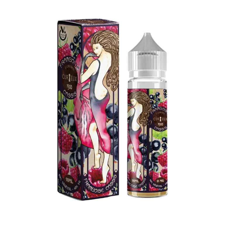 Framboise Cassis - Curieux - 50 ml