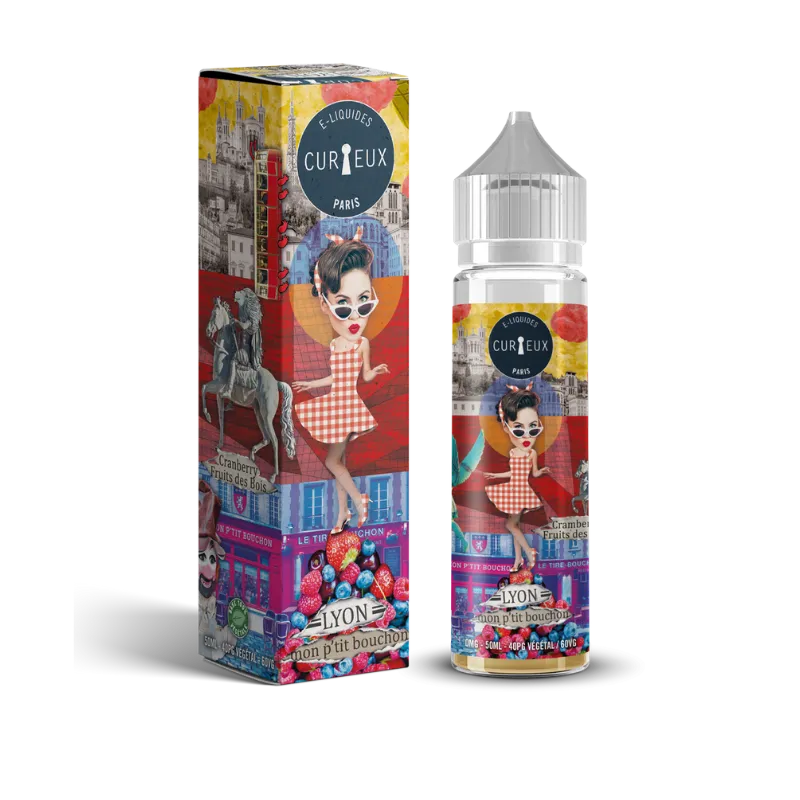 Lyon mon ptit bouchon - Curieux - 50 ml