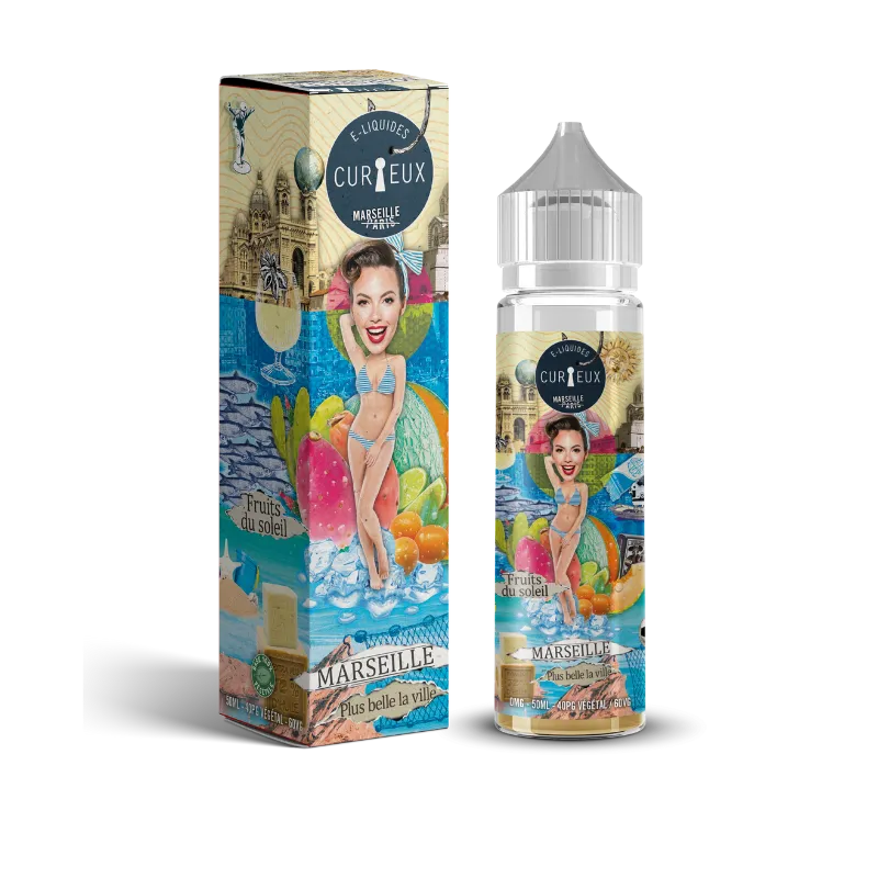 Marseille plus belle la ville - Curieux - 50 ml